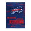 BILLS OFFICIAL NFL "Digitize" Raschel Throw Blanket;  60" x 80"