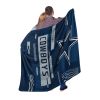 COWBOYS OFFICIAL NFL "Digitize" Raschel Throw Blanket;  60" x 80"