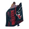 TEXANS OFFICIAL NFL "Digitize" Raschel Throw Blanket;  60" x 80"